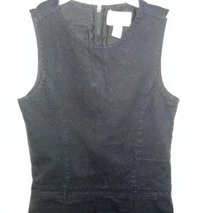 Children Place girls black uniform dress size 6X/7